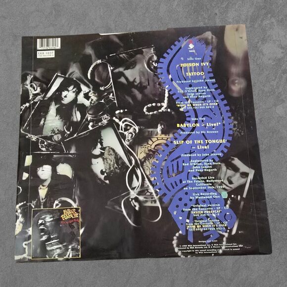 AUTOGRAPHED Faster Pussycat - Poison Ivy 12" Vinyl Single 1989 Elektra EKR 103T - Picture 2 of 10